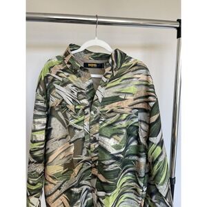 MMI Outdoor Tactical Camo Hunting Button‎ Shirt NWT Men 2XL Fishing